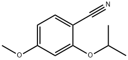 2-Isopropoxy-4-methoxybenzonitrile Structure