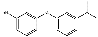 3-(3-ISOPROPYL-PHENOXY)-PHENYLAMINE|
