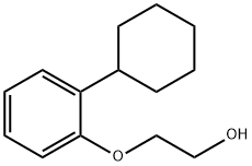 2-(2-Cyclohexylphenoxy)ethanol Structure