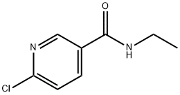 6-CHLORO-N-ETHYLNICOTINAMIDE Structure