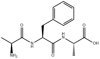 H-ALA-PHE-ALA-OH Structure