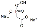 disodium 2-(hydroxy-oxido-phosphoryl)acetate Struktur