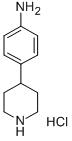 4-(PIPERIDIN-4-YL)ANILINE HYDROCHLORIDE Structure