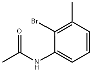 N-(3-Bromo-2-methylphenyl)acetamide Structure