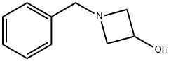 1-ベンジルアゼチジン-3-オール 化学構造式