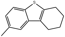 1,2,3,4-Tetrahydro-8-methyldibenzothiophene Structure