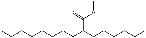 2-Hexyldecanoic acid methyl ester Structure