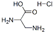 DL-2,3-ジアミノプロピオン酸塩酸塩 化学構造式