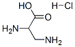 DL-2,3-二胺基丙酸盐酸盐 结构式