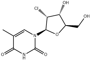 2'-chlorothymidine Structure