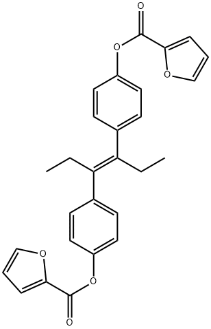 呋罗雌酚, 549-40-6, 结构式