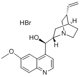 氢溴酸奎宁,549-49-5,结构式