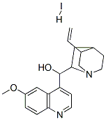 (8alpha,9R)-6'-methoxycinchonan-9-ol monohydroiodide Struktur