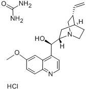 尿素金雞納鹼鹽酸鹽,549-52-0,结构式