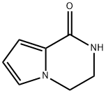 3,4-二氢吡咯并[1,2-A]吡嗪-1(2H)-酮,54906-42-2,结构式