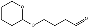 4-(オキサン-2-イルオキシ)ブタナール 化学構造式