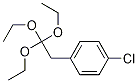 Benzene, 1-chloro-4-(2,2,2-triethoxyethyl)- Structure
