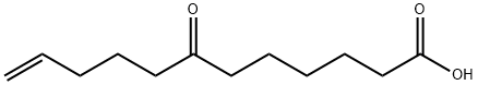 7-OXO-11-DODECENOIC ACID Struktur