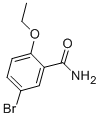 5-ブロモ-2-エトキシベンズアミド 化学構造式