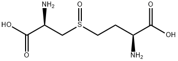 (2S)-2-amino-4-[[(2R)-2-amino-2-carboxyethyl]sulfinyl]-butanoic acid Struktur