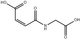 N-(羧甲基)马来酰胺酸,54930-24-4,结构式