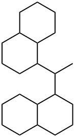 1,1'-Ethylidenebisdecalin 结构式