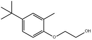 2-[4-(1,1-Dimethylethyl)-2-methylphenoxy]ethanol,54934-87-1,结构式