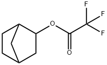 Trifluoroacetic acid bicyclo[2.2.1]heptan-2-yl ester Struktur