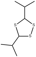 1,2,4-Trithiolane, 3,5-bis(1-methylethyl)-,54934-99-5,结构式