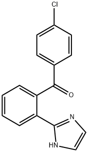 4'-Chloro-2-(2H-imidazol-2-yl)benzophenone Struktur