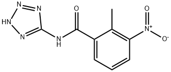Benzamide, 2-methyl-3-nitro-N-1H-tetrazol-5-yl- (9CI) Structure