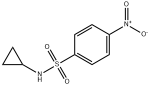 N-Cyclopropyl 4-Nitrophenylsulfonamide Structure