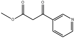 Methyl nicotinoylacetate Struktur