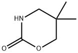 5,5-DIMETHYL-[1,3]OXAZINAN-2-ONE 结构式