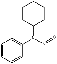 N-亚硝基-N-环己基苯胺 结构式