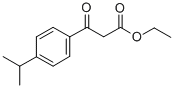 3-(4-ISOPROPYL-PHENYL)-3-OXO-PROPIONIC ACID ETHYL ESTER Struktur