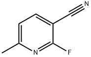 3-CYANO-2-FLUORO-6-PICOLINE Structure