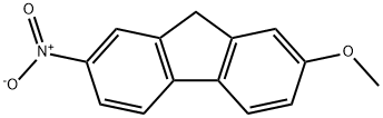 2-METHOXY-7-NITROFLUORENE Struktur