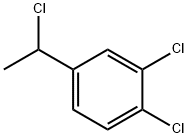 1,2-ジクロロ-4-(1-クロロエチル)ベンゼン 化学構造式