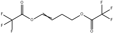1-Butene-1,4-diol di(trifluoroacetate) Structure