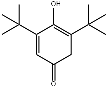 4-Hydroxy-3,5-di-tert-butyl-2,4-cyclohexadien-1-one 结构式