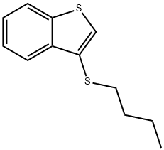 3-(Butylthio)benzo[b]thiophene 结构式