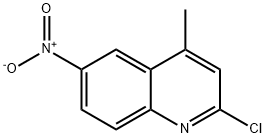 2-chloro-4-methyl-6-nitro-quinoline Structure