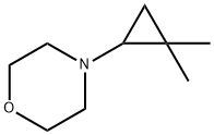 Morpholine,  4-(2,2-dimethylcyclopropyl)- Struktur