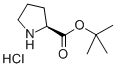 L-脯氨酸叔丁酯盐酸盐,5497-76-7,结构式