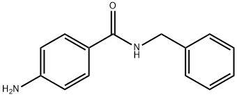苯甲酰胺,4-氨基-N-苯基甲基- 结构式