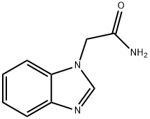2-(1H-苯并[D]咪唑-1-基)乙酰胺 结构式