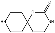 1-氧杂-3,9-二氮杂螺[5.5]十一烷-2-酮 结构式