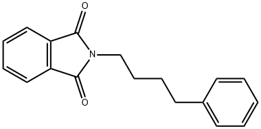2-(4-phenylbutyl)isoindole-1,3-dione 结构式