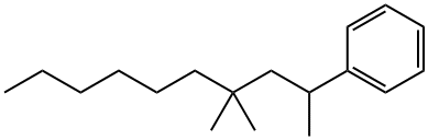 (1,3,3-Trimethylnonyl)benzene 结构式